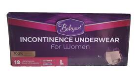 Bokyan 717024000342 32 Incontinence Underwear - Women Postpartum Bladder Leak Disposable S/m