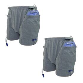 Boyudzltd 138907653216 2 Pack Nephrostomy Bag Shorts Urine Pants Catheter For Ostomy