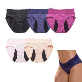 Boyudzltd 342599096095 Incontinence Lace Underwear For Women Washable Bladder Leak Wom