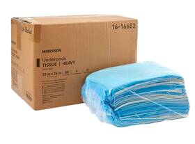 Brand 16-16652 Mckesson Underpads Disposable Bed Pads 23 Inch X 24 200 Count Heavy Absorbency