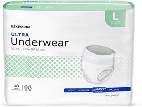 Brand 313096744797 Adult Incontinence Underwear Heavy Absorbency Unisex Pull-on Style 72 Ct Large