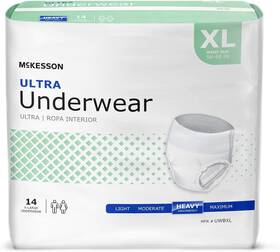 Brand 313114324369 Ultra Adult Incontinence Underwear 14 Count Heavy Absorbency Xl 58-68 Inch
