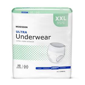 Brand 711181651461 Ultra Underwear Incontinence Heavy Absorbency 2xl 48 Count