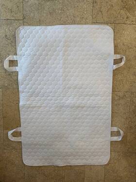 Branded 744760016375 Positioning Bed Pad With Handles 34 Inch X 52 Anti-slip Incontinence Pads