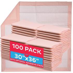 X3036ua-100 Branded 100 30x36 Heavy Pads Adult Urinary Incontinence Disposable Bed Pee Underpads