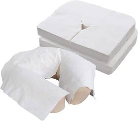 Branded02 45600 100pack Disposable Face Cradle And Headrest Covers Medical Grade Non Sticking