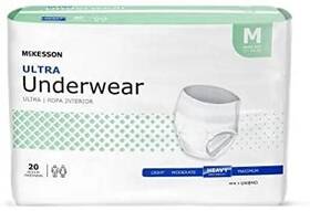 Brands 445055048080 Ultra Uwbmd Adult Absorbent Underwear Pull On Medium Disposable Heavy Absorbency