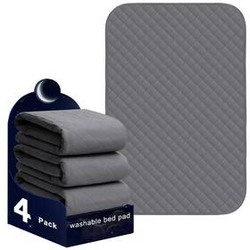 Brosive 726754813658 Waterproof Pads For Bed 24x36 Inch 4pack Incontinence Washable