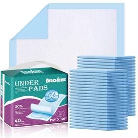 Pad-08 Brosive Disposable Bed Pads For Incontinence 23 Inch X 36 - 40 Count Large C