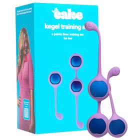 39557 Cake Kegel Training Set - 3 Weighted Balls And Silicone Sleeves For Pelvic Floor