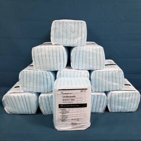 0120192253001324 Cardinal Health Underpads Wings Extra Moderate Absorbency 23 X 36 New 110ct
