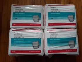 1615a Cardinal 4x18 Health Sure Care Plus Heavy Underwear Diapers Large 72 Total