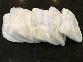 Cardinal 192253000774 Lot Of 7 Health Sure Care Extra Moderate Absorbency Underwear Pads F33