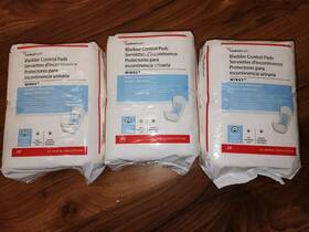 Cardinal 192253001528 Health Bladder Control Incontinence Pads With Wings Pack 60 Lots 3