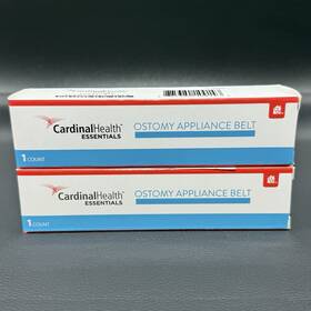 Zr8299 Cardinal 885380109143 2x Health Ostomy Appliance Belt Large 29 Inch -49 1 Count Each