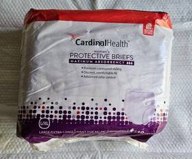 Cardinal 888499002688 Bag 10 Womans Protective Briefs Maximum Absorbency L/xl 44 Inch -58 Diaper