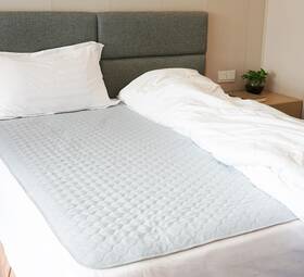 3672gr Careboree Pack Of 1 Soft-brushed Ultra Absorbent Incontinence Bed Pads Washable Underpa