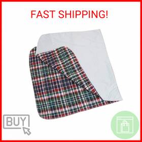 Careoutfit 313090895839 80 X 36 Inches Big Size Washable Bed Pad / 3xl Incontinence Plaid Underpad - Mat