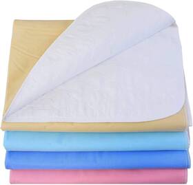 Careoutfit 761193341799 4 Pack - Heavy Weight Soaker 34x36 Waterproof Reusable Incontinence Underpads
