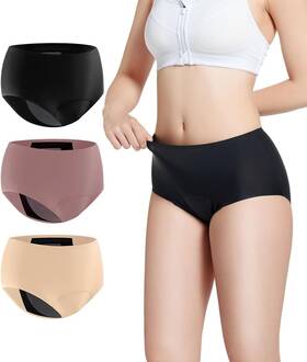 Carer 744110234268 Incontinence Underwear For Women Washable Leakproof 15