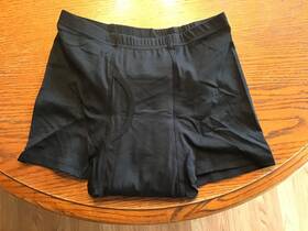 843910120 Carer Washable Urinary Incontinence Cotton Underwear Boxer Brief Mens Size M