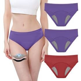 Car-p33-zzh-l-3 Carer Healthcare Incontinence Pregnancy 3 Pack Underwear For Women High Absorbency Bladder Leakag