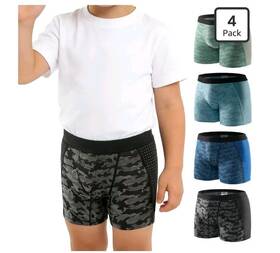 Spk-b05-bbgd-s-m4 Carer New Washable Incontinence Underwear For Children 4 Pairs Boys Size