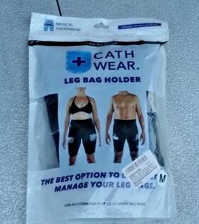 Cath Wear 850024463011 Cathwear Catheter Leg Bag Underwear - Holder Unisex 600 Ml Sz#m