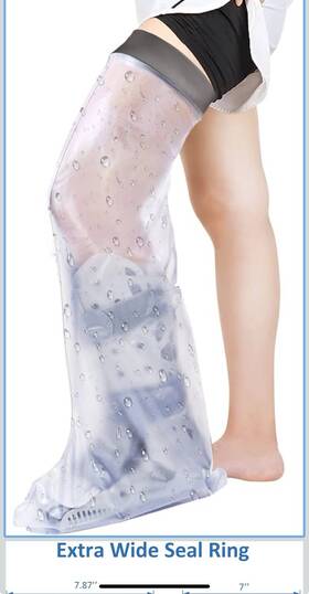 230433 Chengdu Cryo Push Medical Technology Co Waterproof Full Leg Cast Cover Shower Adult Extra Lg Long Bandage Protector Xl