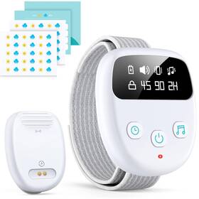 Chumoasis 769293038069 Wireless Bedwetting Alarm For Kids Rechargeable Waterproof Sensor