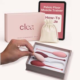 Gma-001 Clea Pelvic Floor Muscle Trainer Set For Women - Of 4 Premium Weighted Exerc Gma-001 Clea Pelvic Floor Muscle Trainer Set For Women - Of 4 Premium Weighted Exerc