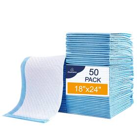 805ry Clearworld 50 Pack Disposable Changing Pad Waterproof Baby Underp