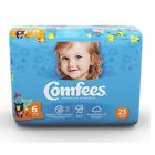 Cmf-6 Comfees Baby Diaper Tab Closure Size Disposable Case Of Brand