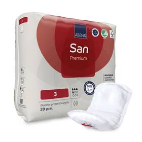 1000021304 Collections Etc Abena San Light Bladder Control Pads - Pack Of 28