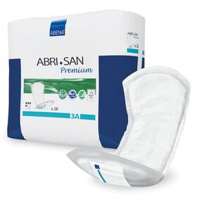 1000021305 Collections Etc Abena San Fast-acting Instant Absorbing Bladder Control Pads