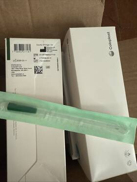 14fr Coloplast 708932277181 Female Straight Tip 6 Inch Long Sterile Coated Cath Box Of 30/ 180 Count