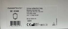 21346 Coloplast 762123030196 Box Of 30 Conveen Security Urine Collection Bag Exp 2029