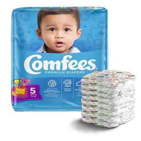Cmf-5 Comfees Baby Diaper Size 5 Over 27 Lbs. Pk 108