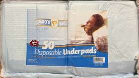 Comfortwear 8539631002082 Comfort Wear Premium Grade Disposable Underpad Large 23 Inch X36 Absorbency 150 Pcs