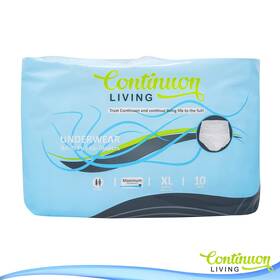 Continuon Living 859002007995 Adult Incontinence Underwear Maximum Absorbency Disposable Pull Up Diapers Fo