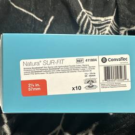 411804 Convatec Sur-fit Natura Durahesive Barrier 1-1/4 To 1-3/4in Stoma 2-1/4in F