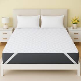 Qwmp-n9 Cotton Passion Queen Size Waterproof Mattress Protector - Quilted Mattess Pad With Corner El