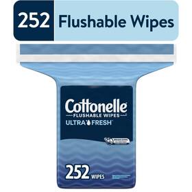 Cottonelle 360005364782 Ultra Fresh Flushable Wet Wipes 1 Resealable Bag
