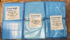 65433 Courage Care 60010 Health Large Moderate Absorbent Disposable Underpads 23x36 X150 Pcs