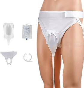 Crwu001-atrophic Crazy Rosa Urinals For Men Wearable External Condom Catheters Elderly Age 80 Incontin