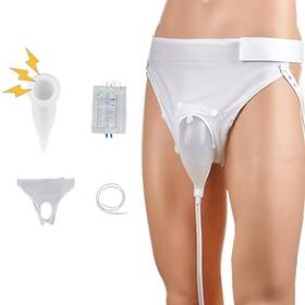 Crwu001-men Crazy Rosa Urinal For Men - Male Elderly Incontinence Urinals Collection System Wearable