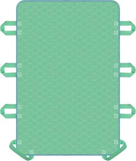 Greenpad6 Cufotpls Positioning Bed Pad With 8 Reinforced Handles-34 X 52 Inch -reusable And Washable