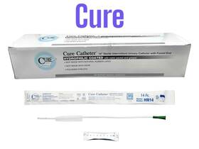 Hm14 Cure Male External Catheter 14 Fr. / 16 Inch Straight Tip - Box Of 30 Hm14 Cure Male External Catheter 14 Fr. / 16 Inch Straight Tip - Box Of 30