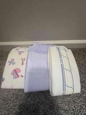 Mck148 Cutie Plusu Abena Mck148/dp57 Adult Diapers Abdl Plastic Back And M4 3 Medium