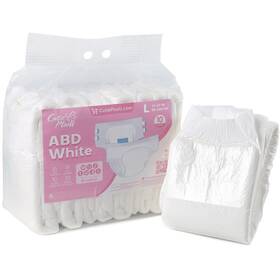 Cua-dp01w-xl10 Cutieplusu Disposable Adult Diaper Heavy Absorption Dry Surface All Night White 10 Pieces